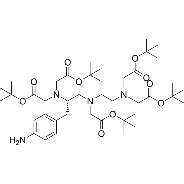 p-NH₂-Bn-DTPA-penta (t-Bu ester) 205986-41-0